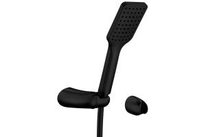 Душевой гарнитур E.C.A Tiera 102117342C1EX черный матовый