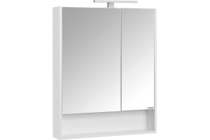 Зеркало-шкаф Aquaton Сканди 70 белый  - 2