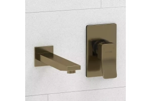 Смеситель для раковины WasserKraft Exter бронза - 2