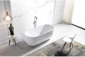 Акриловая ванна Abber 170x75, универсальная (AB9316) - 2