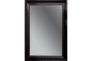 Зеркало Armadi Art Terso 70х100 с подсветкой черный глянец