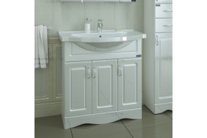 Тумба с раковиной Санта Верона 80 белый