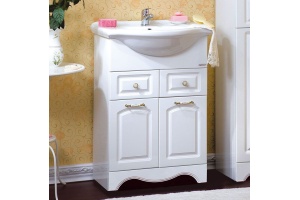 Тумба для комплекта Бриклаер Анна 60 белая