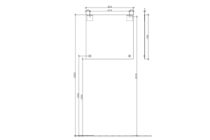 Зеркало в ванную Villeroy & Boch More to See 80 см (A3108000) - 2