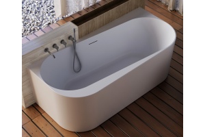 Акриловая ванна Abber 170х78 белая (AB9494-1.7) - 2