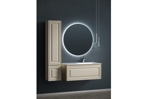 Тумба под раковину Sancos Very 99х40 правая бежевая - 2