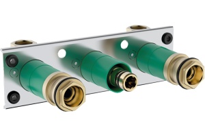 Скрытая часть Hansgrohe ShowerTablet 600 13129180 для 2 потребителей