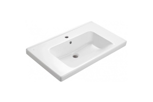 Раковина ASB-Woodline Dreja Гармония 80 белый - 2