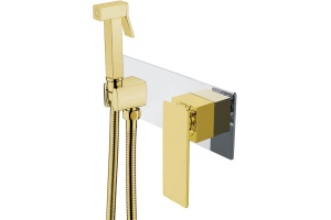 Гигиенический душ Boheme Q 147-CRG.2 со смесителем, С ВНУТРЕННЕЙ ЧАСТЬЮ