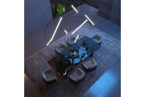 Подвесной светильник Eurosvet Element 90282/1 бронза - 2