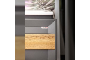 Тумба под раковину Бриклаер Берлин 100 оникс серый (4627125416125) - 2