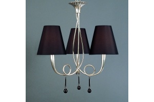 Подвесная люстра Mantra Paola Painted Silver 3532 - 3