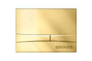 Кнопка смыва Berges Novum золото