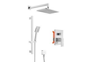 Swedbe Platta Душевой комплект со встроенным смесителем (с монтажным боксом) и верхним душем 5539
