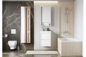 Комплект мебели Aquaton Сканди 45 белый 