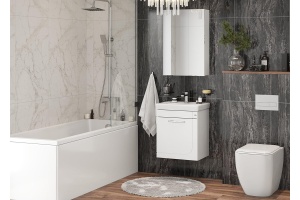 Зеркало-шкаф Onika Венеция 58 белый (205843) - 2