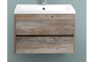 FAMILY База под раковину подвесная с двумя выкатными ящиками, Pino Esotica, 750x480x550, Family-750-2C-SO-PE - 2