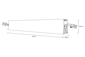 Подвесной светодиодный светильник Mantra Hanok 7555 - 3