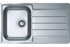 Мойка LINE 20 NAT-90 860X500 в компл. с сифоном 1130551,