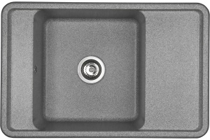 Мойка кухонная AQUATON Беллис 78 серая