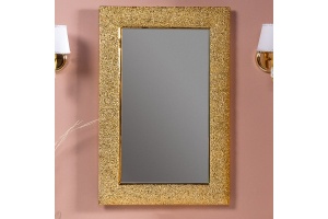 Зеркало Armadi Art NeoArt Aura 60 золото с подсветкой