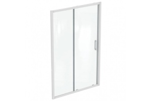 Душевая дверь Ideal Standard Connect 2 130 профиль белый стекло прозрачное