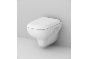 IS3801700 Комплект инсталляция с клав глянц хром с подвесным унитазом Like FlashClean с сид-ем м/лиф - 3