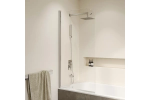 Шторка на ванну RGW Screens SC-109 70x150 профиль хром стекло прозрачное - 3