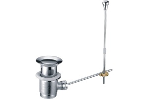 Донный клапан для раковины Creavit SF011 с переливом, хром