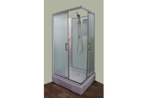 Душевая кабина с поддоном River Quadro Б/К 100/80/24 MT (10000002985) - 2