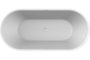 Акриловая ванна BELBAGNO BB70-1700-800-W/NM Белый Глянец внутри, черный матовый снаружи - 3