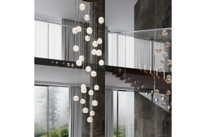 Подвесная светодиодная люстра Odeon Light Crystal 5008/120L - 3