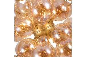 Подвесная люстра Arte Lamp Molecule A8313SP-9GO - 2