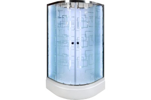 Душевая кабина Deto EM 90х90 (EM2790NLED) - 2