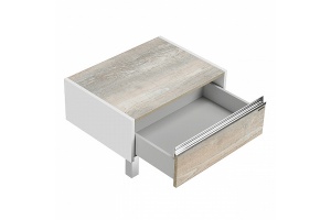 Комод Aquaton Капри 60 белый-светлое дерево - 2