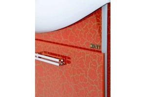 Тумба под раковину Misty Джулия Qvatro 75 красная глянцевая - 2