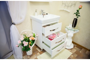 Тумба с раковиной Sanflor Одри 80/2 напольная - 3