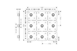 AXOR(Starck ShowerCollection) Монтажный комплект для 28491000, шт - 2