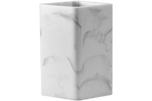 Стакан для зубных щеток WasserKRAFT Ems белый