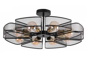 Люстра на штанге Arte Lamp Maasym A7044PL-8BK