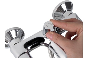 Смеситель для ванны с керамическим дивертором Bounce, IDDIS, BOUSB02i02WA - 3