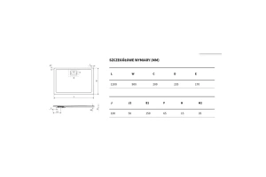 Поддон для душа EXCELLENT Lavano 120x90 серый - 3