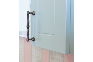 Зеркало-шкаф Sanflor Глория 65 R, серый - 3