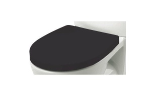 Крышка-сиденье Roca Victoria Nord Black Edition ZRU9302627 с микролифтом, петли хром