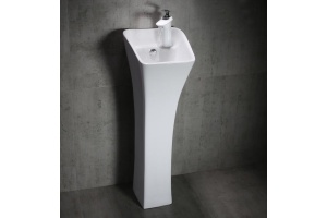 Раковина напольная CeramaLux N 27 см белый (M9012) - 2