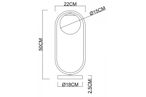 Настольная лампа Arte Lamp Matisse A7745LT-1AB - 3