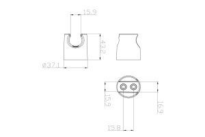 Комплект аксессуаров Lemark LM8077C для биде, хром - 2