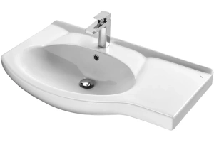 Раковина Onika Santek Коралл 83 крыло справа белый  - 2