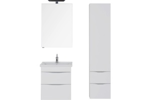 Шкаф-пенал Aquanet Эвора белый - 3