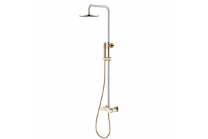 Душевая стойка Boheme Stick белый матовый